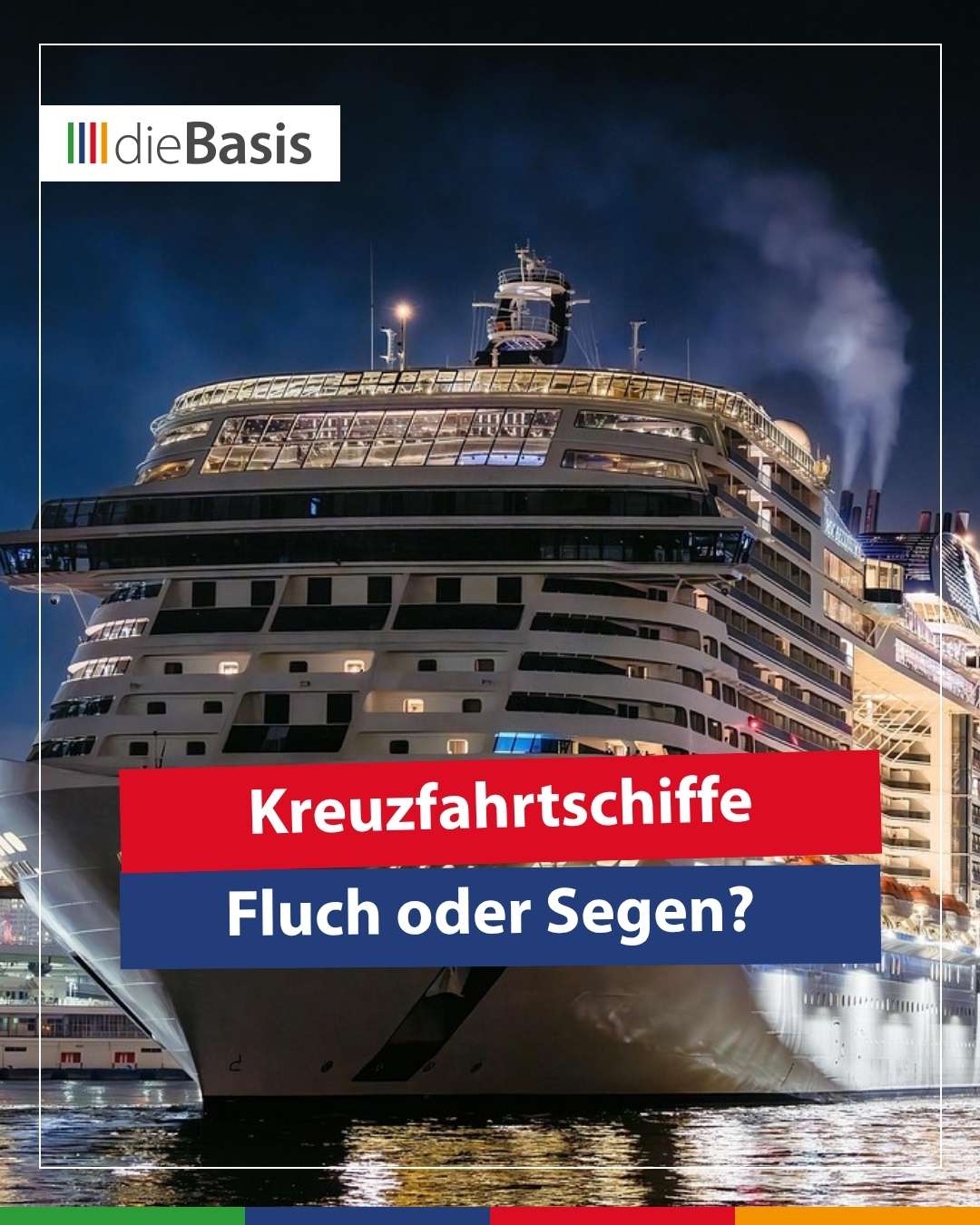Kreuzfahrtriesen besuchen Hamburg und andere armen Hafenstädte